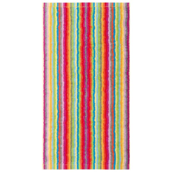 CAWÖ Shower towel - C Life Style multicolour, striped, terry towelling