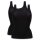 Chantelle Damen Top 2er Pack - Unterhemd, SoftStretch, nahtlos, Einheitsgröße 34-44 Schwarz One Size