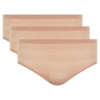Chantelle Ladies Shorty Pack of 3 - SoftStretch Stripes, seamless, invisible, One Size 36-44