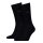 PUMA Herren Socken, 2er Pack -  Classic, Kurzsocken, Logo, einfarbig Schwarz 43-46