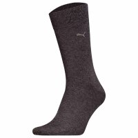 PUMA Herren Socken, 2er Pack -  Classic, Kurzsocken, Logo, einfarbig Grau 39-42