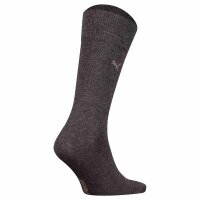 PUMA Herren Socken, 2er Pack -  Classic, Kurzsocken, Logo, einfarbig Grau 39-42