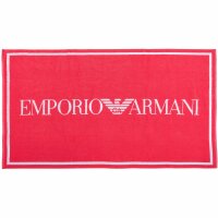 EMPORIO ARMANI Unisex Beach Towel - Bath Towel, Logo, Cotton