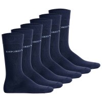 EMPORIO ARMANI mens socks, 6-pack - CASUAL COTTON, short...