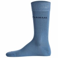 EMPORIO ARMANI mens socks, 6-pack - CASUAL COTTON, short socks, One Size Navy/Nude/Blue 40-45