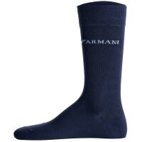 EMPORIO ARMANI mens socks, 6-pack - CASUAL COTTON, short socks, One Size Navy/Nude/Blue 40-45