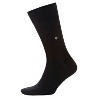 Burlington Herren Socken Everyday 4er Pack - Baumwolle, Uni,  Onesize, 40-46 Schwarz 40-46