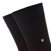 Burlington Herren Socken Everyday 4er Pack - Baumwolle, Uni,  Onesize, 40-46 Schwarz 40-46