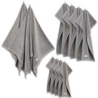 GANT Handtuch Set, 10-tlg. - Premium Towel, 2x Duschtuch, 4x Handtuch, 4x Gästetuch