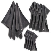 GANT Handtuch Set, 10-tlg. - Premium Towel, 2x Duschtuch, 4x Handtuch, 4x Gästetuch
