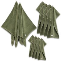 GANT Handtuch Set, 10-tlg. - Premium Towel, 2x Duschtuch, 4x Handtuch, 4x Gästetuch