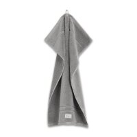 GANT Towel - Premium Towel, terry cloth, organic cotton, logo, uni Grey Set