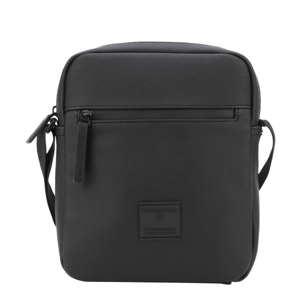 Strellson Mens Shoulder Bag - Westferry Marcus Shoulderbag xsvz 24,5x20,5x5,5cm (HxWxD) Black
