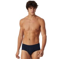 SCHIESSER Herren Slips 2er Pack -  Feinripp, Sportslip, Cotton Essentials Blau 2XL
