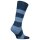TOMMY HILFIGER mens socks, pack of 6 - Rugby Sock 6P ECOM, striped Blue 39-42 (6-8 UK)