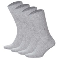 Burlington Herren Socken Everyday 4er Pack - Baumwolle, Uni,  Onesize, 40-46