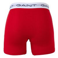 GANT Herren Boxershorts, 6er Pack - Boxer Briefs, Cotton Stretch, einfarbig Mehrfarbig M