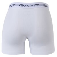 GANT Mens Boxer Briefs, 6-pack - Boxer Briefs, Cotton Stretch, solid colour Multicoloured M (Medium)