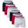 GANT Mens Boxer Briefs, 6-pack - Boxer Briefs, Cotton Stretch, solid colour Multicoloured M (Medium)