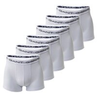 GANT Mens Boxer Shorts, 6 Pack - Trunks, Cotton Stretch,...