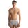 GANT Mens Boxer Shorts, 6 Pack - Trunks, Cotton Stretch, Logo, Plain Grey S (Small)