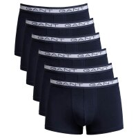 GANT Herren Boxer Shorts, 6er Pack - BASIC TRUNKS 6-PACK, Cotton Stretch, uni