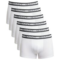 GANT Mens Boxer Shorts, 6-pack - BASIC TRUNKS 6-PACK,...