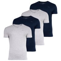 GANT Mens T-shirt, 4-pack - V-NECK T-SHIRT 4-PACK, short-sleeved, Cotton