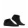 FALKE Herren Socken 3er Pack - Family Sneaker, Anti-Slip-System, Baumwollmischung, Uni Schwarz 39-42