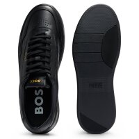 BOSS Herren Sneaker low - Baltimore Tenn ltl, Halbschuh, Echtleder, Logo Schwarz EUR 45