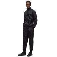 BOSS mens sneaker low - Baltimore Tenn ltl, low shoe, genuine leather, logo Black EUR 45 (UK 11)