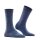 FALKE Womens Socks Pack of 2 - Softmerino SO, short Socks, single Colour  Blue 41-42 (UK7-8)
