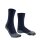 FALKE Womens Socks Pack of 2 - Trekking Socks TK 2, Ergonomic, Merino wool mix Dark Blue 41-42 (7-8 UK)