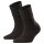 FALKE Damen Socken 2er Pack - Striggings Rib, Kurzssocken, Umschlagsocken, Logo, einfarbig, lang