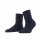 FALKE Womens Socks Pack of 2 - Striggings Rib, short socks, envelope socks, logo, plain, long Dark blue 39-42
