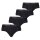 PUMA Mens Briefs, 4-pack - Basic Brief ECOM, Cotton Stretch, Everyday Black L ( Large)