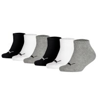PUMA kids sneaker socks 6-pack - Invisible, ECOM, solid...