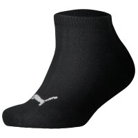 PUMA kids sneaker socks 6-pack - Invisible, ECOM, solid colour, logo Black 27-30