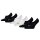 PUMA unisex socks, pack of 6 - Footie Highcut, ECOM, solid colour, logo Black/White 35-38 (UK 2.5-5)