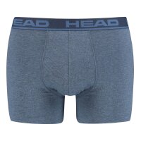 HEAD mens boxer shorts, 7-pack - Basic Boxer Trunks ECOM, Cotton Stretch Blue/Black/Orange XL (X-Large)