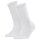 FALKE Damen Socken Active Breeze 2er Pack - Uni, Rollbündchen, Lyocell Faser Weiß 39-42