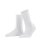FALKE Damen Socken Active Breeze 2er Pack - Uni, Rollbündchen, Lyocell Faser Weiß 39-42