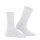 FALKE Ladies Socks Active Breeze Pack of 2 - Uni, roll cuffs, Lyocell fibre, 35-42 White 39-42 (UK 6-8)