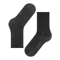 FALKE Ladies Socks Active Breeze Pack of 2 - Uni, roll cuffs, Lyocell fibre, 35-42 Black 35-38 (UK 2.5-5)