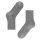 FALKE Damen Socken Active Breeze 2er Pack - Uni, Rollbündchen, Lyocell Faser Grau 35-38