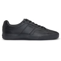 BOSS mens low-top sneaker - Aiden Tenn grltp, trainers, imitation leather, logo Black EUR 41 (UK 7)