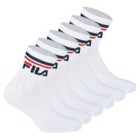 FILA Unisex Socks, 6 Pairs Quarter - short Socks, Sport,...