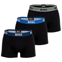 BOSS mens boxer shorts, 3-pack - Trunk 3P Power, cotton stretch, logo, uni