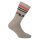 FILA Unisex Socks 6 pairs - Street, Sport, Lifestyle, Socks Set, Stripes, 35-46 Grey 35-38 (3-5 UK)