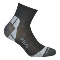 FILA Unisex Socken, 6 Paar - Quarter Multisport, Kurzsocken Schwarz 39-42